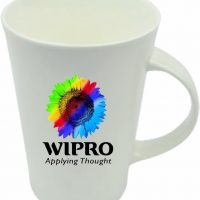 imported conical mug