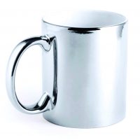 new silver mug