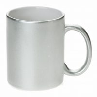 silver mug